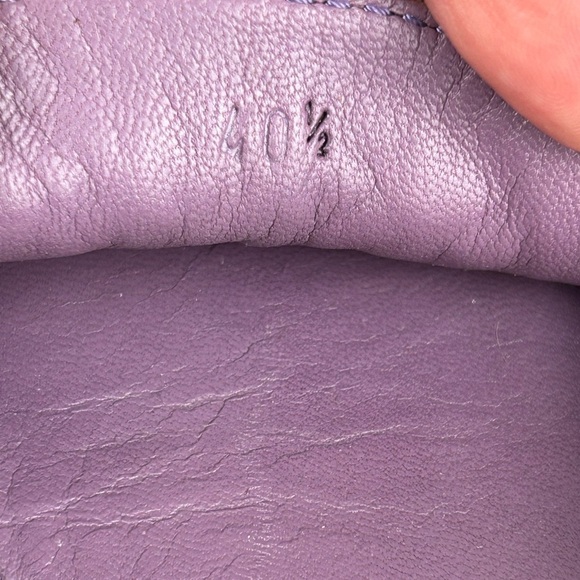 BOTTEGA VENETA DRIVING SHOE LOAFER PLUM COLOR SIZE 40.5 UNISEX - Picture 7 of 11